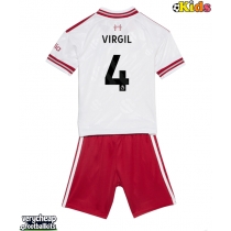 Liverpool Virgil van Dijk #4 Replica Away Minikit 2026-27 Short Sleeve (+ pants)